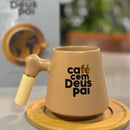 Caneca + Lata de café gourmet + filtro